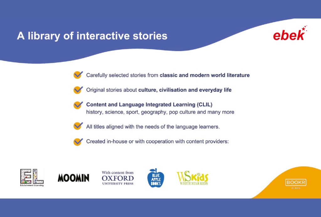 A library of interactive stories