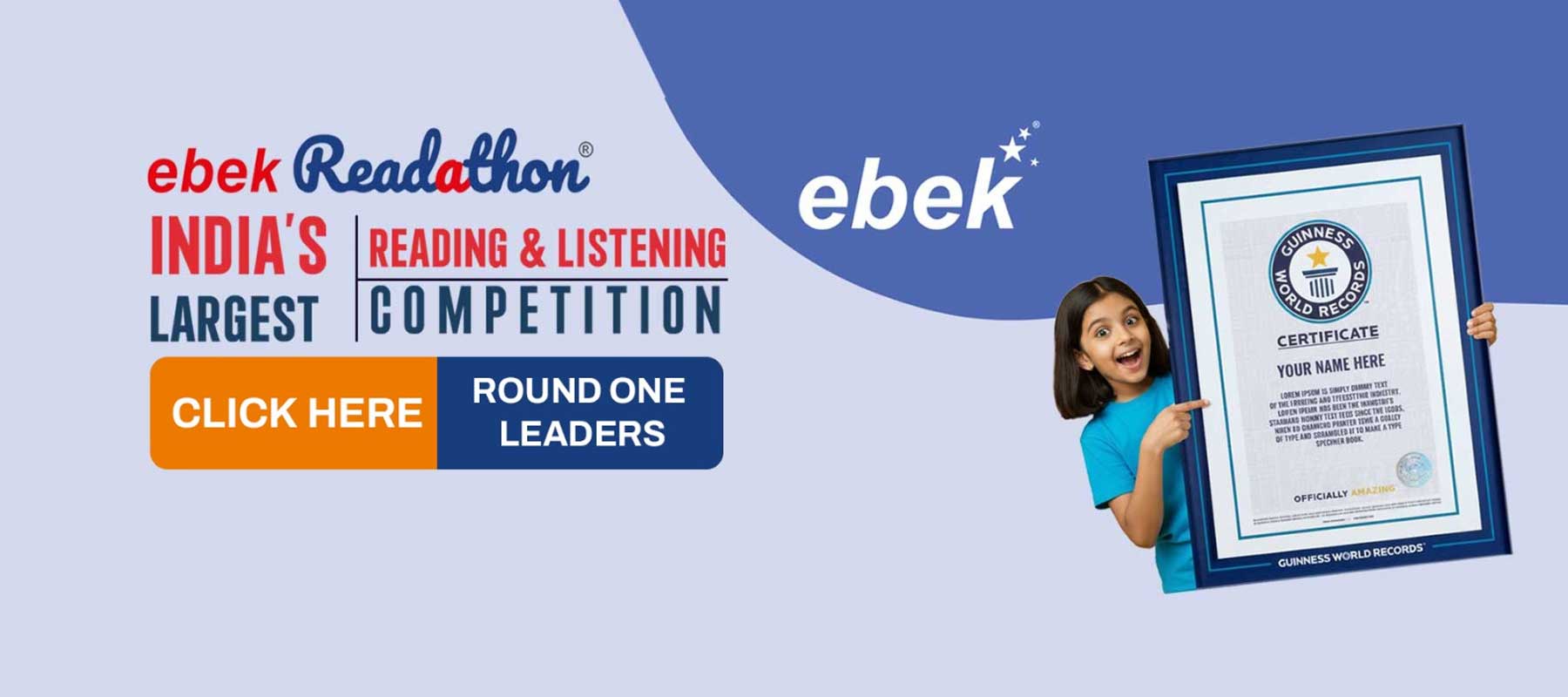 Readathon Round One Leaders