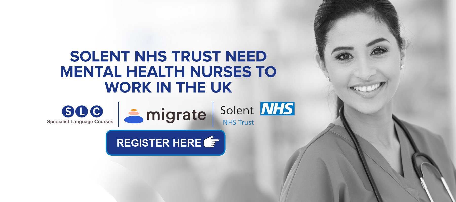 Solent NHS trust need mental health nurses to work in the UK